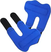2pcs Fingertip Protector Finger Tape Volleyball Flexible Sports Tape Elastic Finger Tapes Tape Finger Straps Athletic Tape Thumb Pad for Baseball Metal Plate Blue