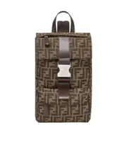 Fendi Fendiness FF Small Backpack One size Brown
