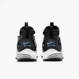 【NIKE 耐吉】休閒鞋 魚骨鞋 NIKE AIR PRESTO MID UTILITY 男鞋 黑白(DC8751002)