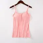 Camisole Modal Comfortable Strap Top Wireless Padded Sexy Solid Color Bras M-3XL