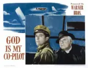 God Is My Co-pilot Lobby Card Dennis Morgan Alan Hale Sr 1945 Old Movie Photo