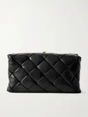 [Jil Sander] Jil Sander - Goji Pillow Medium Goat Hair Clutch - Black - One size One size Black