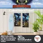 Franco How to Train Your Dragon Toothless Kids Super Soft Cotton Bath/Pool/Beach