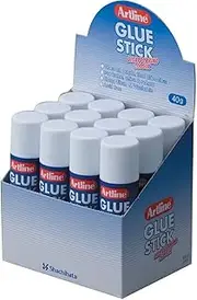 Artline, 100400P, Glue Stick, 40G, Purple, 12 Pack