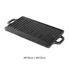 Cast Iron Griddle Korean Style Barbecue Grill for Kitchen Parties Bbq