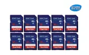 16GB Sandisk SD cards for Digital Cameras / Trail Camera / Computers (10 Pack)