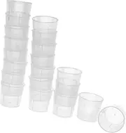 20Pieces 30ml Clear Graduated Beaker Measuring Cup Kitchen Lab Tool