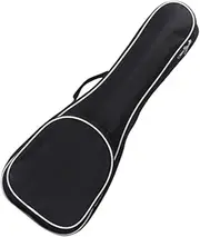 Totority 1pc 21 Guitar Pouch with Pockets Classical Guitar Bag Ukulele Gig Bag Bass Bag Case Ukulele Bag Guitar Music Guitar Padding Small Guitar Padded Guitar Bag Ukulele Case Black