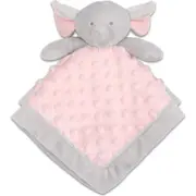 The Peanutshell 32cm Polyester Sweet Peanut Baby Security Blanket Elephant 0+