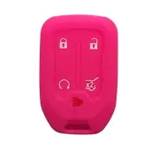 Silicone Key Fob Cover Fit/Car Accessories | Remote Key Protection Case - Pink