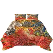 Cool Fantasy Art Four Heavenly Beasts Coverlet