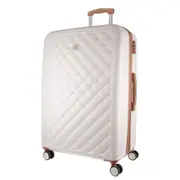 Pierre Cardin 80cm LARGE Hard Shell Case Unisex Case 161 liters - White