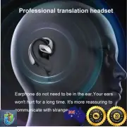 Language Translator Earbuds Smart 144 Languages High Accuracy WirelessTranslator