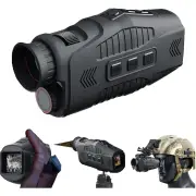 IPRee R11 Night Vision Monocular,10X Zoom, QHD Photo and Video Night Portable Vision 800m Visible Distance, Support Adul