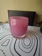 Glassy Baby BFF-187 Pink Votive Holder
