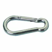Marine 11mm x 120mm 4-3/4" x7/16" Snap Hook Spring Carabiner Stainless Steel 316