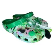 Crocs - Futura Laboratories Edition- Green Ivy - Size 9M/11W