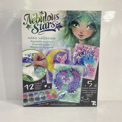 Nebulous Stars Magic Watercolor Art Set –Marinia Magical Art Kit Gift New