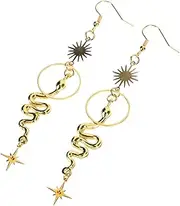 [TINEASUR] Snake Ear Studs Set Creative Fashion Earrings for Women Girls Snake Decor Earrings