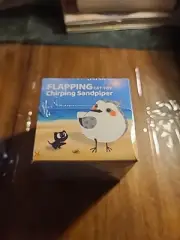 Potaroma Cat Toys Flapping Bird (No Flying), Lifelike Sandpiper Chirp Tweet, Rec