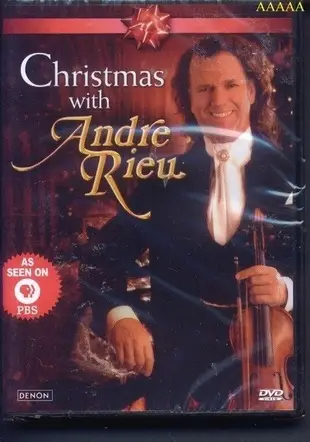 美國版全區DVD~安德烈瑞歐 聖誔快樂Christmas With Andre Rieu~現貨