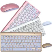 2.4G Wireless Keyboard And Mouse Protable Mini Keyboard Mouse Combo Set For Note