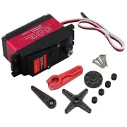 60kg Metal Gear Digital Steering Servo For Axial SCX6 1/6 RC Car Parts 6-8.4v