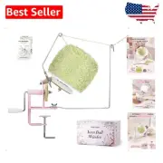 Efficient Yarn Ball Winder - Large Capacity, Easy Setup & Scratch-Free Design