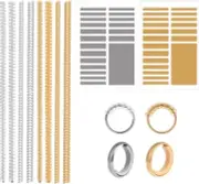 46pcs Ring Size Adjuster, Invisible Sizers for Loose Rings Spiral Ring...