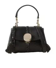 Chloé Penelope Tassel Detailed Mini Top Handle Bag One size Black