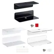 Wall Mount Display Shelf for Wireless Bluetooth-compatible Speaker Digital Clock
