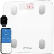 RENPHO Bluetooth Body Fat Scale with APP Smart Digital Bathroom Scale_AU