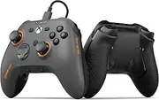 SCUF VALOR PRO Wired Performance Xbox Controller – Customisable Back Paddles, Instant Triggers, Hall Effect Thumbsticks, Audio Controls, Xbox Series X|S, Xbox One, Steel Grey