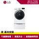 LG樂金 17公斤+2.5公斤 WiFi 蒸洗脫烘 TWINWash雙能洗 洗衣機 冰磁白 WD-S17VBD+WT-D250HW