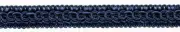Scroll Gimp Braid Trim, Style# 0050SG, Color# J3 - Dark Navy Blue [14 Yards]