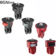 1/4 Inch Screw Mini Tripod Adapter Mount CNC for GoPro Hero 13 12 ONE X4 X3 X2