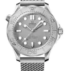 Omega Seamaster Diver 300m grey dial 42mm 210.30.42.20.06.002 mesh bracelet
