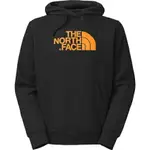 美國百分百【THE NORTH FACE】帽T 連帽 TNF T恤 北臉 長袖 厚綿 黑色 橘色 大尺碼 B955