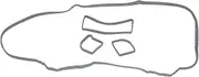 for Volvo for C30 S40 S80 V50 V70 Car Valve Cover Gasket Engine Valve Cover Gasket Set Oe：1S7G6K260Aa