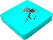 kokiya Fly Box Fishing Baits Box Holder Dry Wet Fake Baits Case for Fishing Supplies, Blue