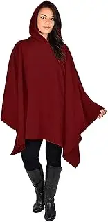 [Dare2BStylish] Women Poncho Style Hoodie Sweater Fleece Cover Up Cold Weather