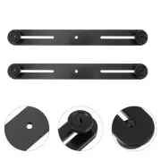2 PCS Adjustable Microphone Set Flash Bracket Stand Mount Holder