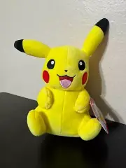 Pokémon Official & Premium Quality 8-Inch Pikachu -Adorable,Ultra-Soft,Plush Toy
