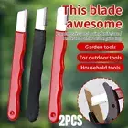 2pcs Multi Knife Pruning Sharpening Stone Handheld Garden Shear Scissors Sharpen