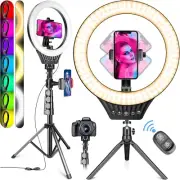 Awesine New Gift - VALUSIN 10" Ring Light with 59" Tripod Stand & Phone Holder