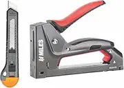Miles Gun Tacker/Staple Gun M23210 | Stapler Gun for Wood | Textile | Leather | Canvas | Iron Board | Upholstery