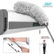 280cm Extendable Microfiber Duster,Telescoping Pole,Detachable Bendab Hot M5