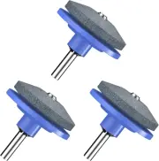 Smilebridge Lawnmower Dull Blade Sharpener, 3PCS Lawn Mower Blade Sharpener T...