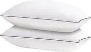 Lakora Bed Pillow 2 Pack Set,Luxury Hotel-Quality Sleeping Pillows, Suitable for Stomach,Back and Side Sleep, Standard(48 * 74cm)