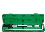 4 Way Wheel Nut Wrench - 4 Way Lug Nut Remover Socket with Storage Case - Extension Wheel Lug Wrench Tool Set for Tire Changing and Auto Maintenance